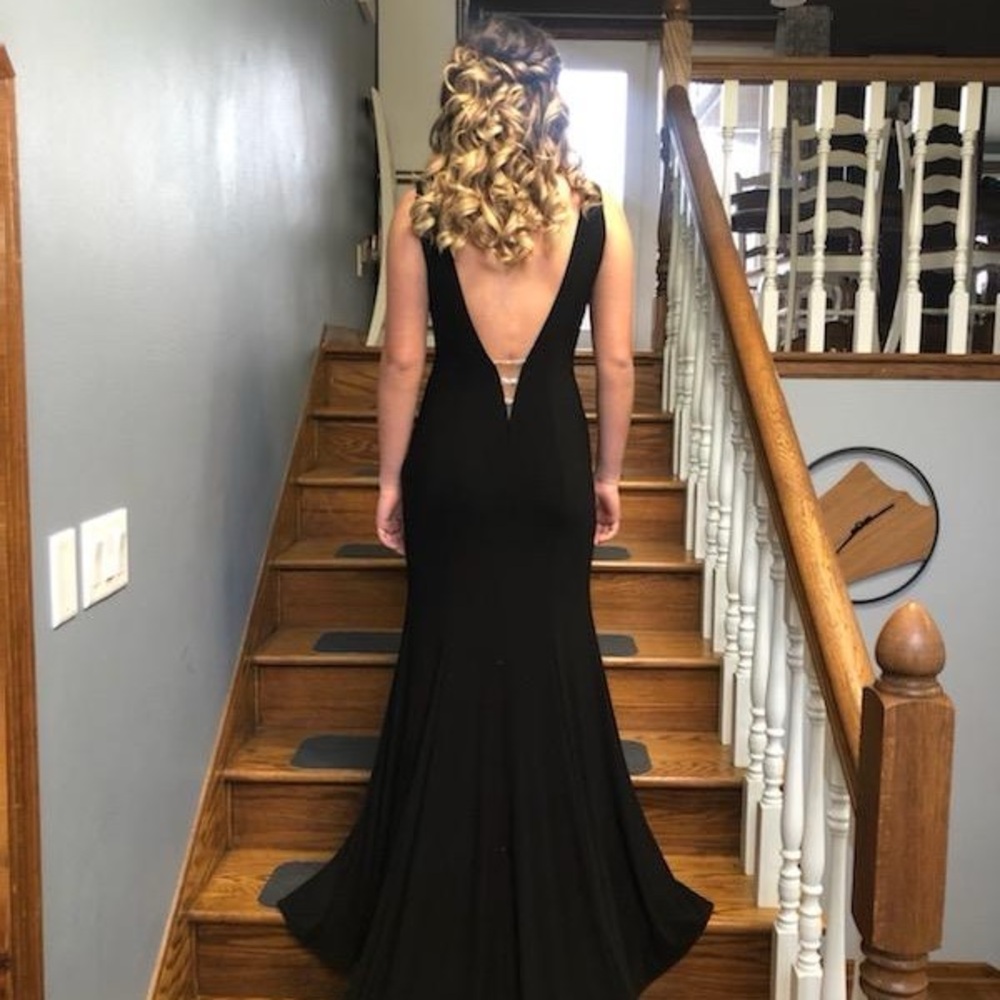 Elegant Black Evening Gown